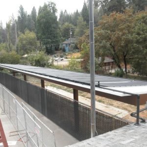 solar panels on olympus ground