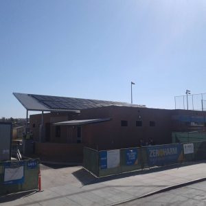 Great Oaks High School - solar panels
