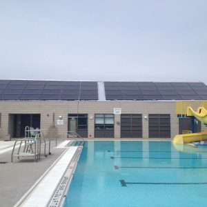 Solar panles for the pool heading