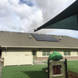 solar panel at home's roof top