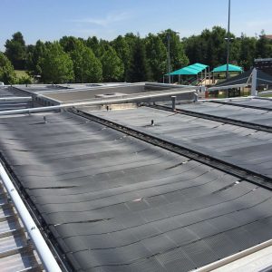 solar panels - Gauche Aquatic Center