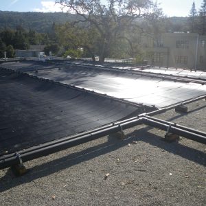 Los Gatos High School solar panels