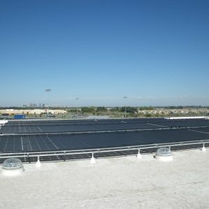 Solar panels install in wide area - aztec solar
