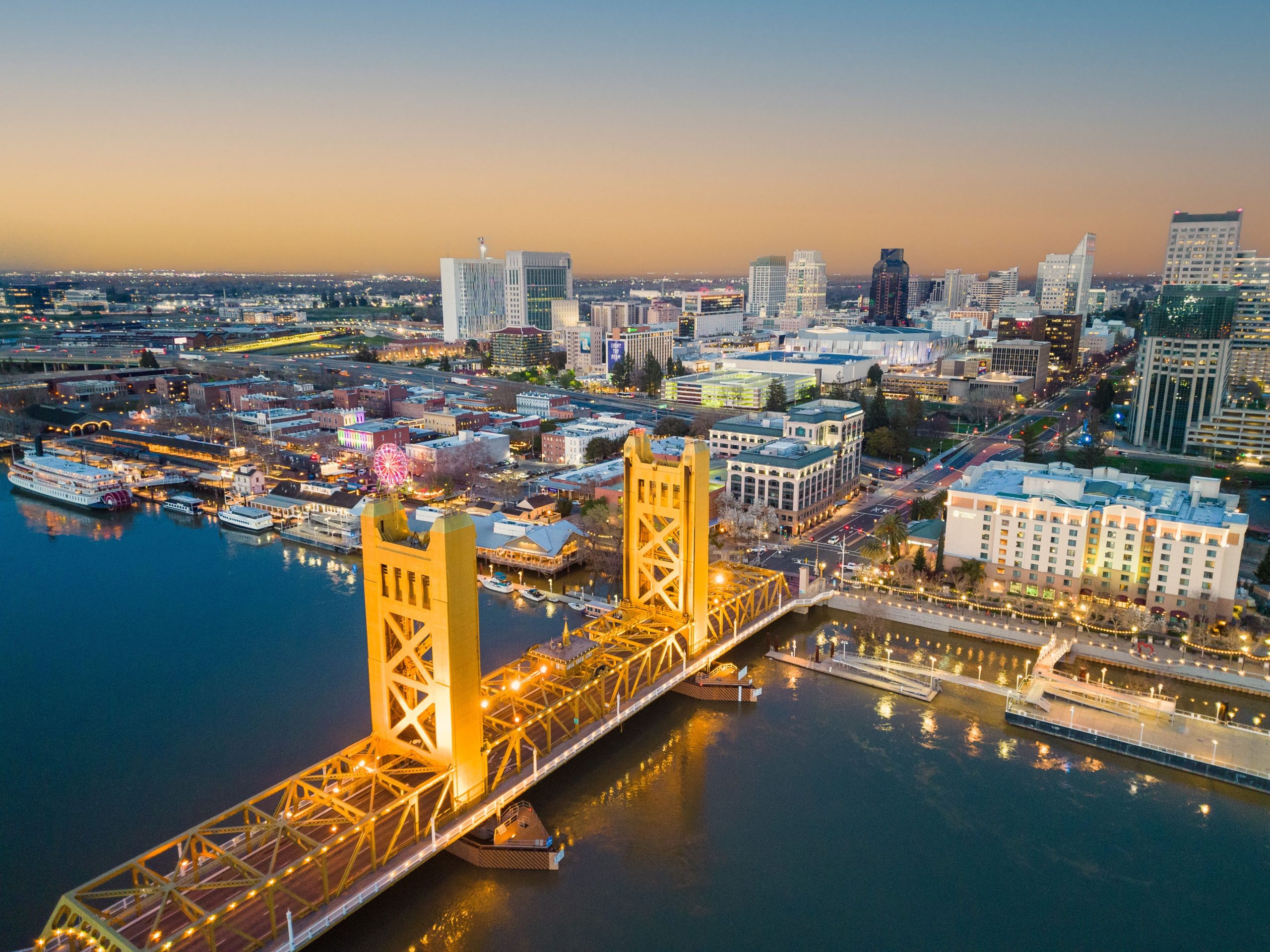 Sacramento River in California